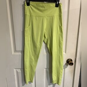 Aerie Bright Yellow Chill Play Move Leggings